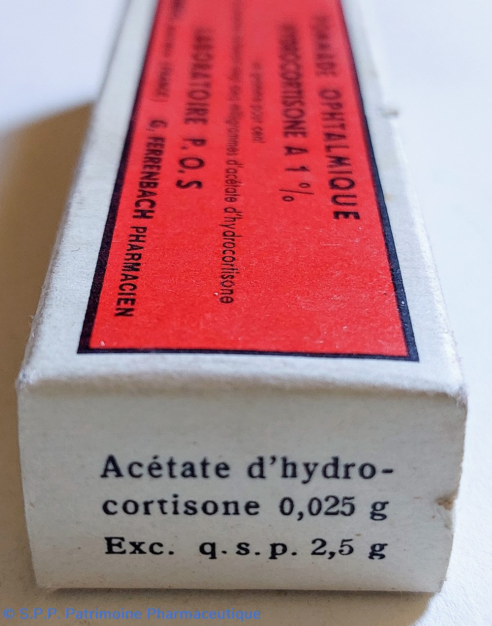 science pharmacie pommade ophtalmique hydrocortisone 1
