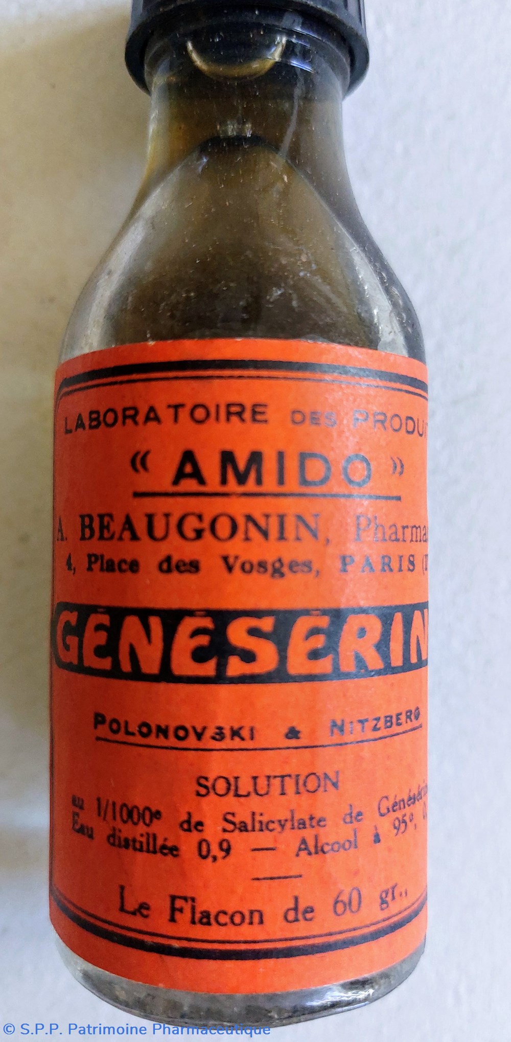 science pharmacie geneserine flacon de 60 gr