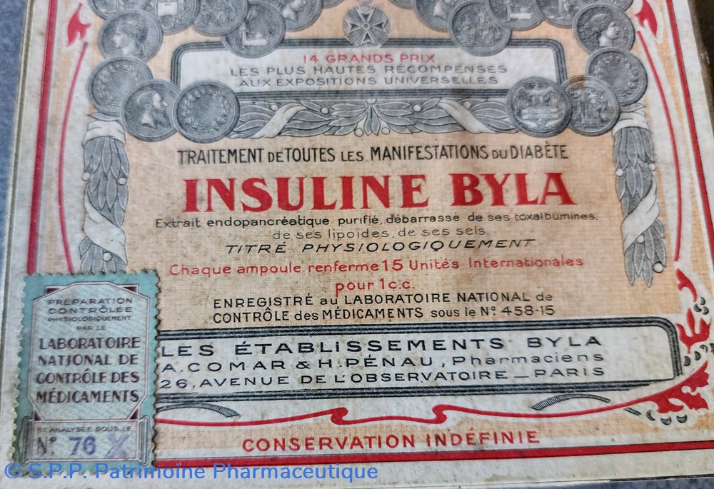 science insuline byla ampoules traitement diabete