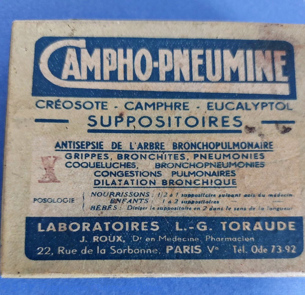 CAMPHO-PNEUMINE Suppositoires enfants science pharmacie campho pneumine suppositoires enfants