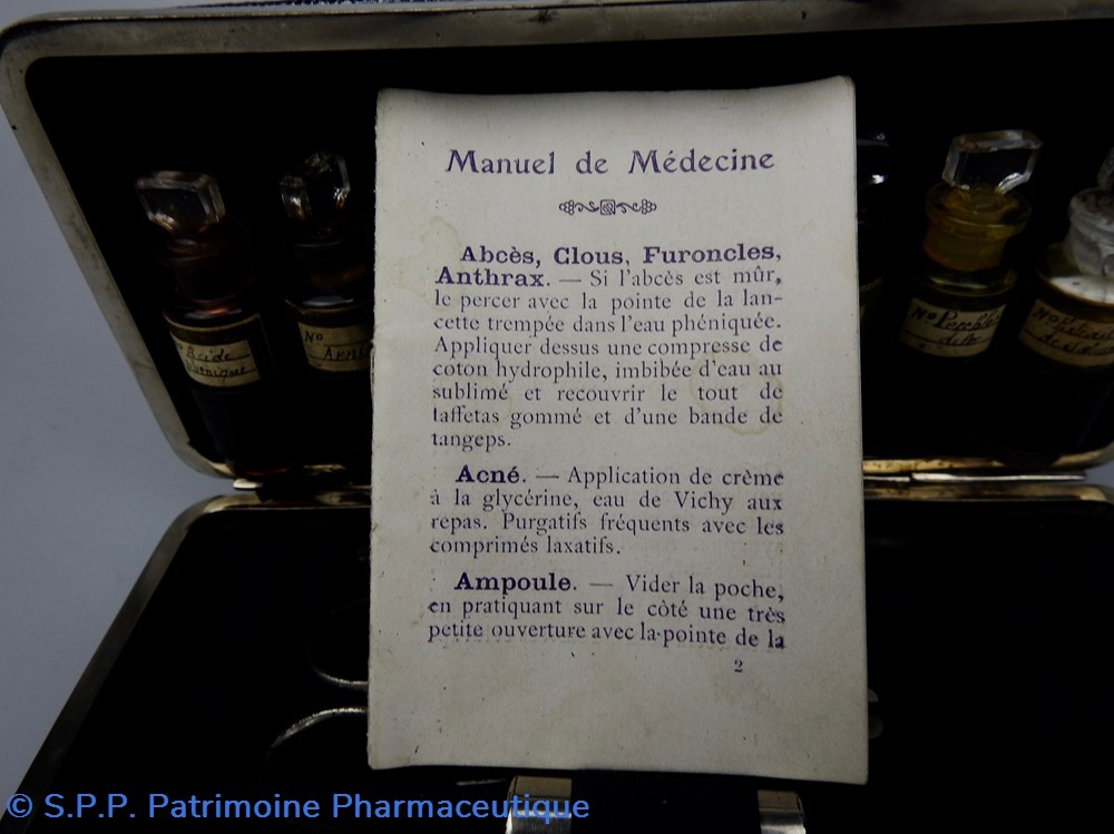 TROUSSE de Pharmacie 5 science trousse de pharmacie