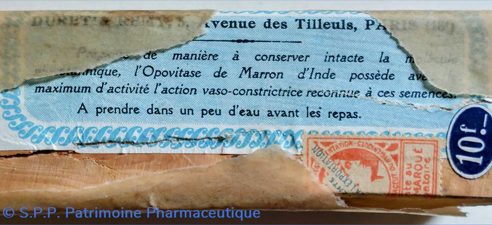 science pharmacie opovitase de marron inde duret et remy