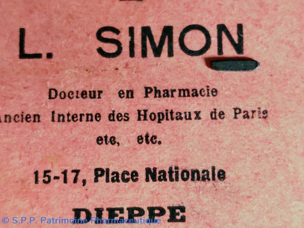 Carnet Pharmacie DESCROIZILLES Dieppe 5 objets publicitaires carnet pharmacie descroizilles dieppe