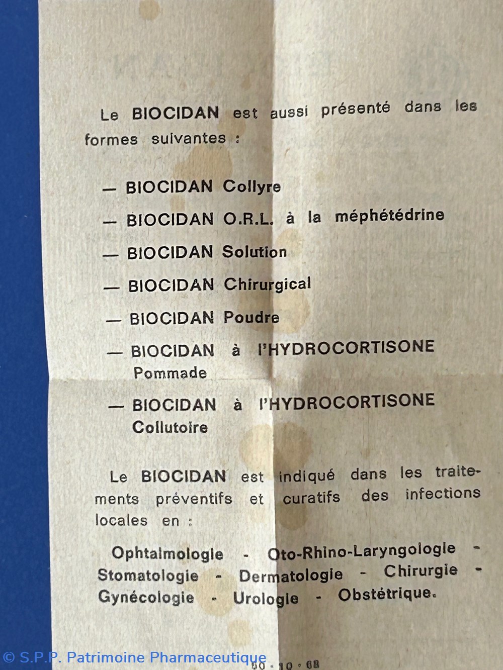 science pharmacie biocidan tablettes
