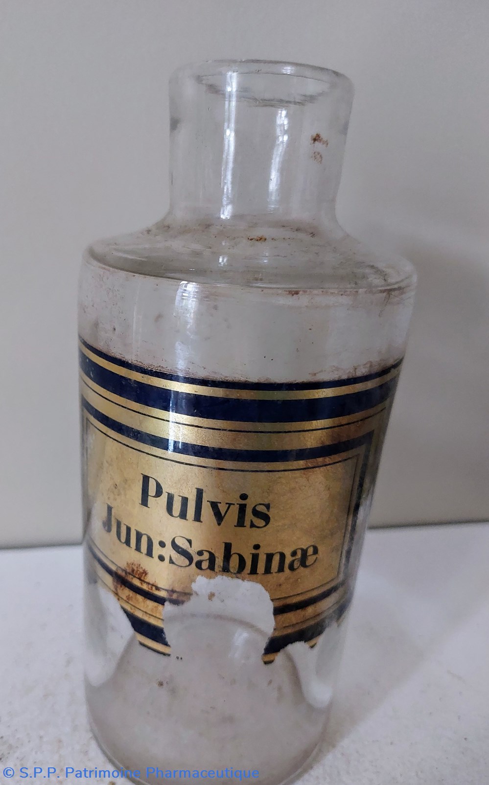 Pulvis Jun:Sabinæ Flacon de pharmacie science pulvis jun sabin flacon de pharmacie