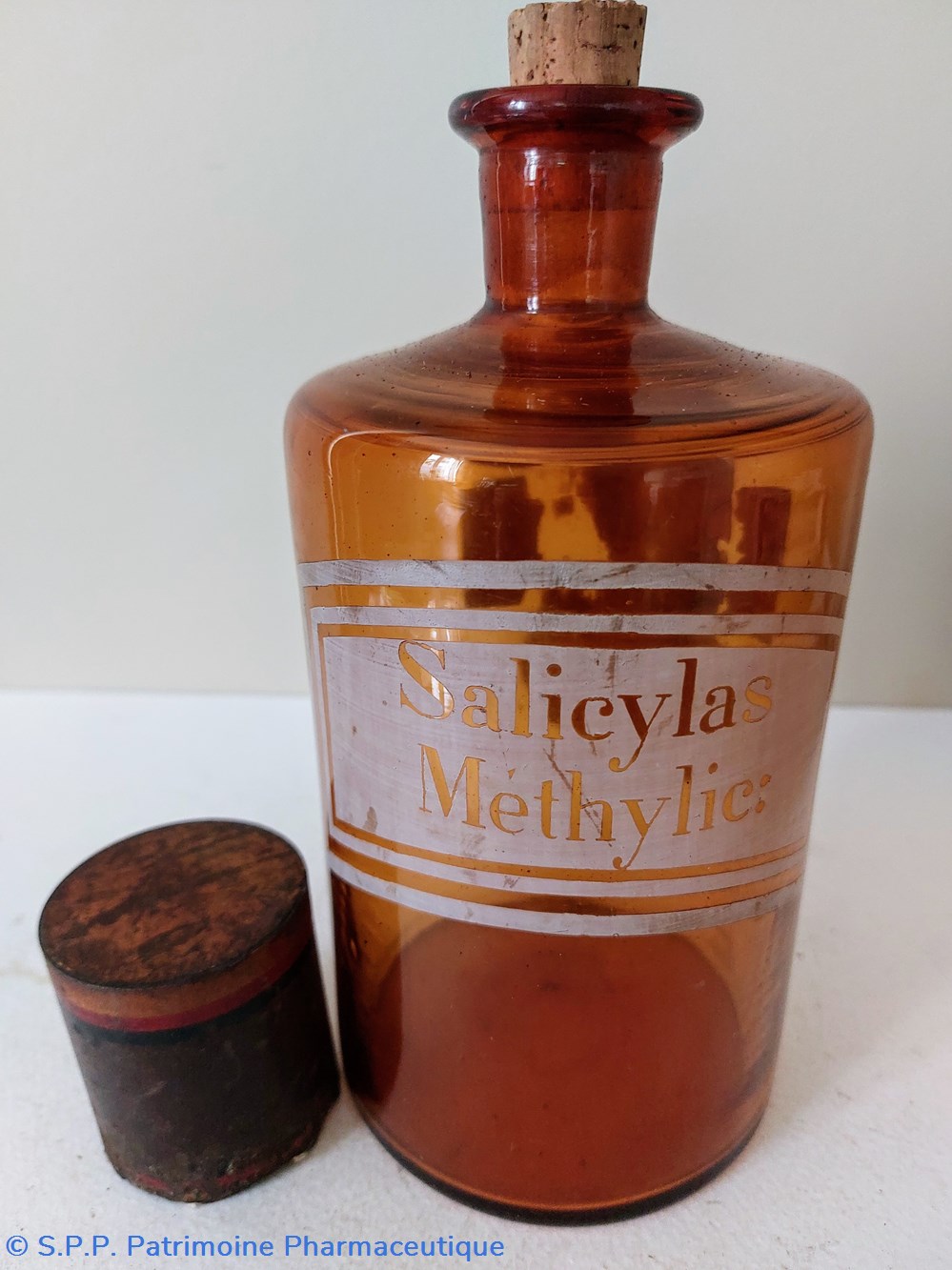 science pharmacie salicylate methylic flacon en verre ambre