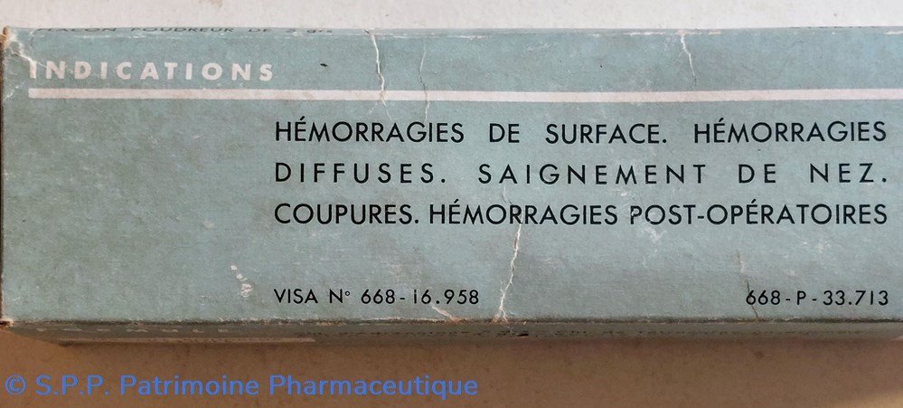 science pharmacie adrenaline tetracaine poudre guillon