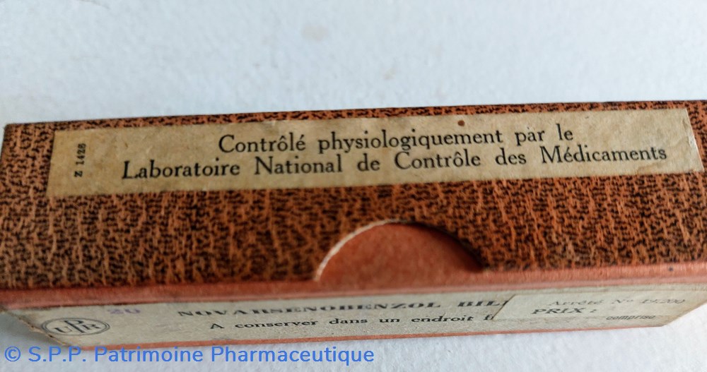 NOVARSENOBENZOL ", BILLON" 4 science novarsenobenzol billon