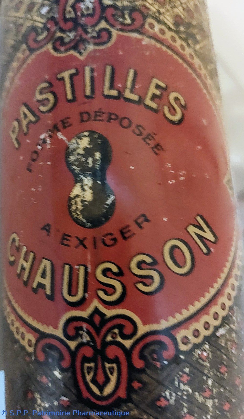 Pastilles CHAUSSON Boîte métallique 7 science pharmacie pastilles chausson boite metallique