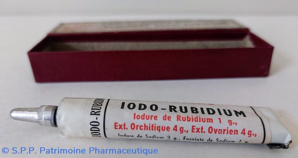 science pharmacie iodo rubidium pommade lab dulci6