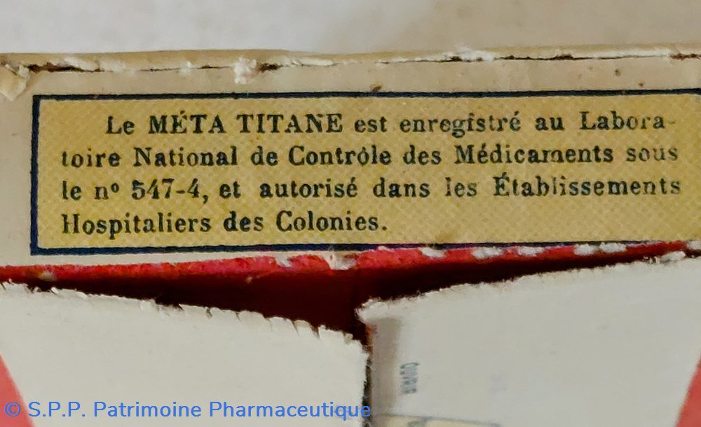 science pharmacie pommade meta titane lab p metadier