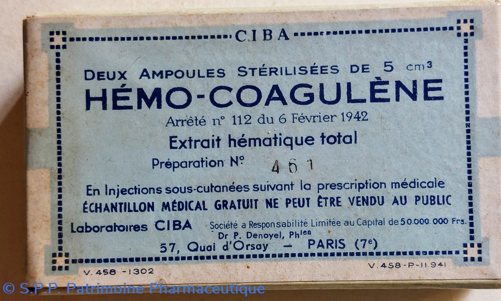 science pharmacie hemo coagulene 2 ampoules de 5 cm3