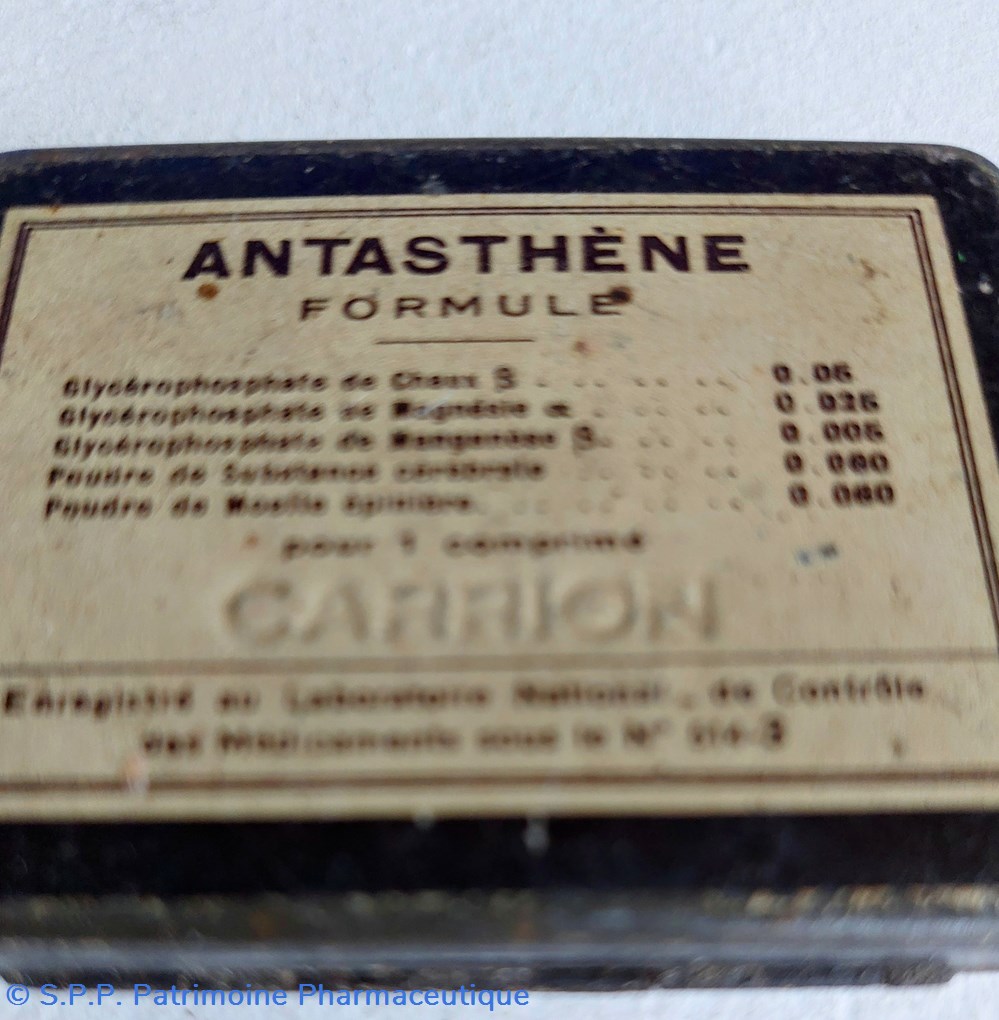 science antasthene carrion comprimes