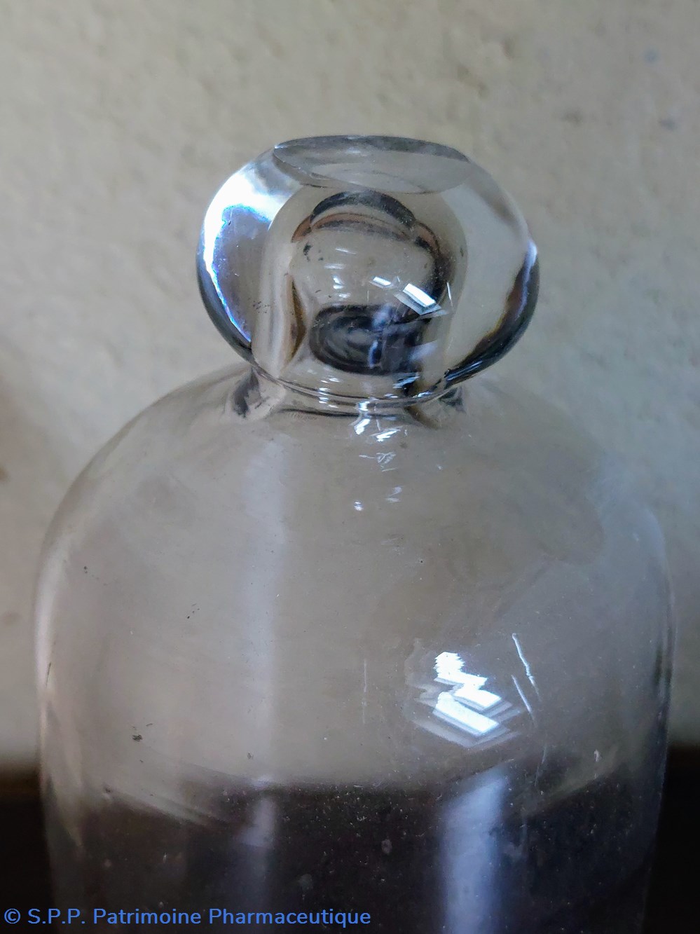 science pharmacie cloche en verre hauteur 18 5 cm