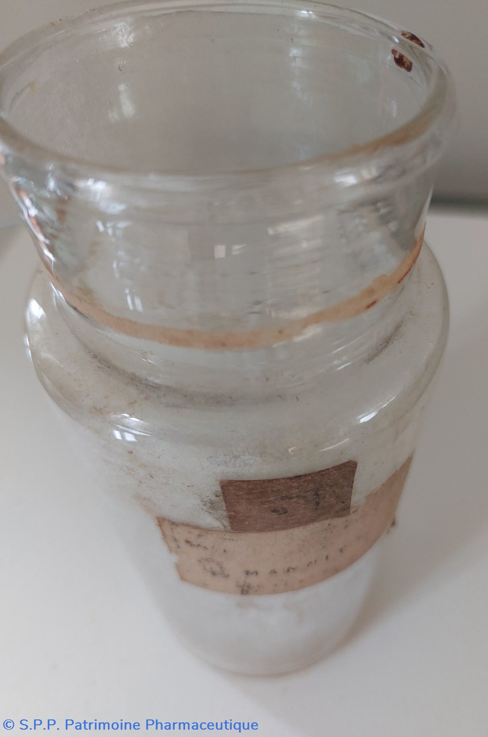 MANNITOL ? Pot en verre transparent 3 science pharmacie mannitol pot en verre transparent