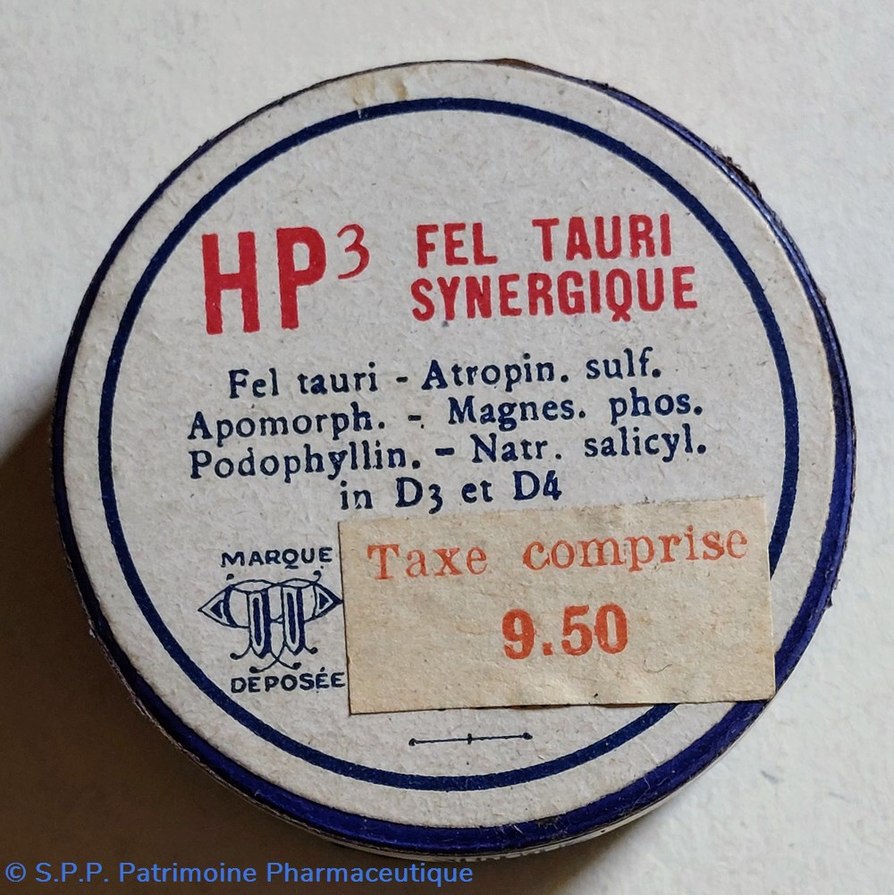 science pharmacie hp3 fel tauri synergique