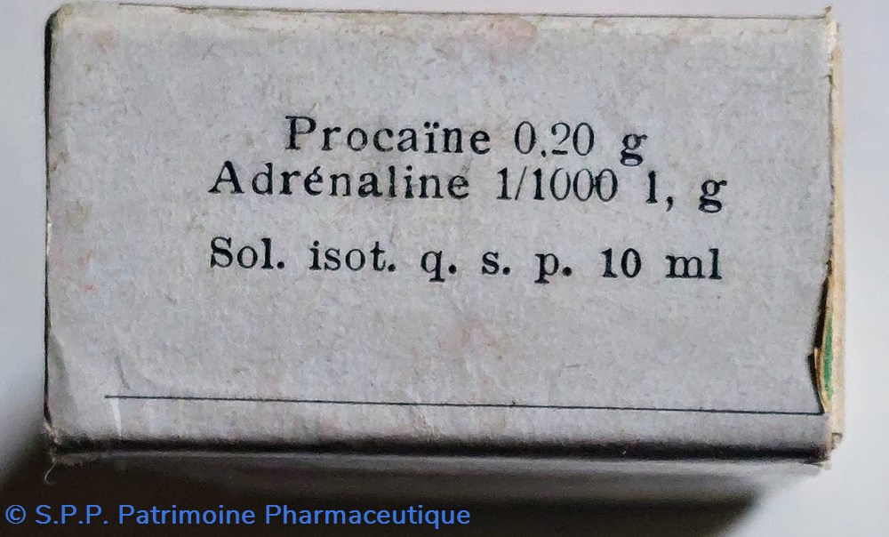 science pharmacie collyre procaine 2 adrenaline pos