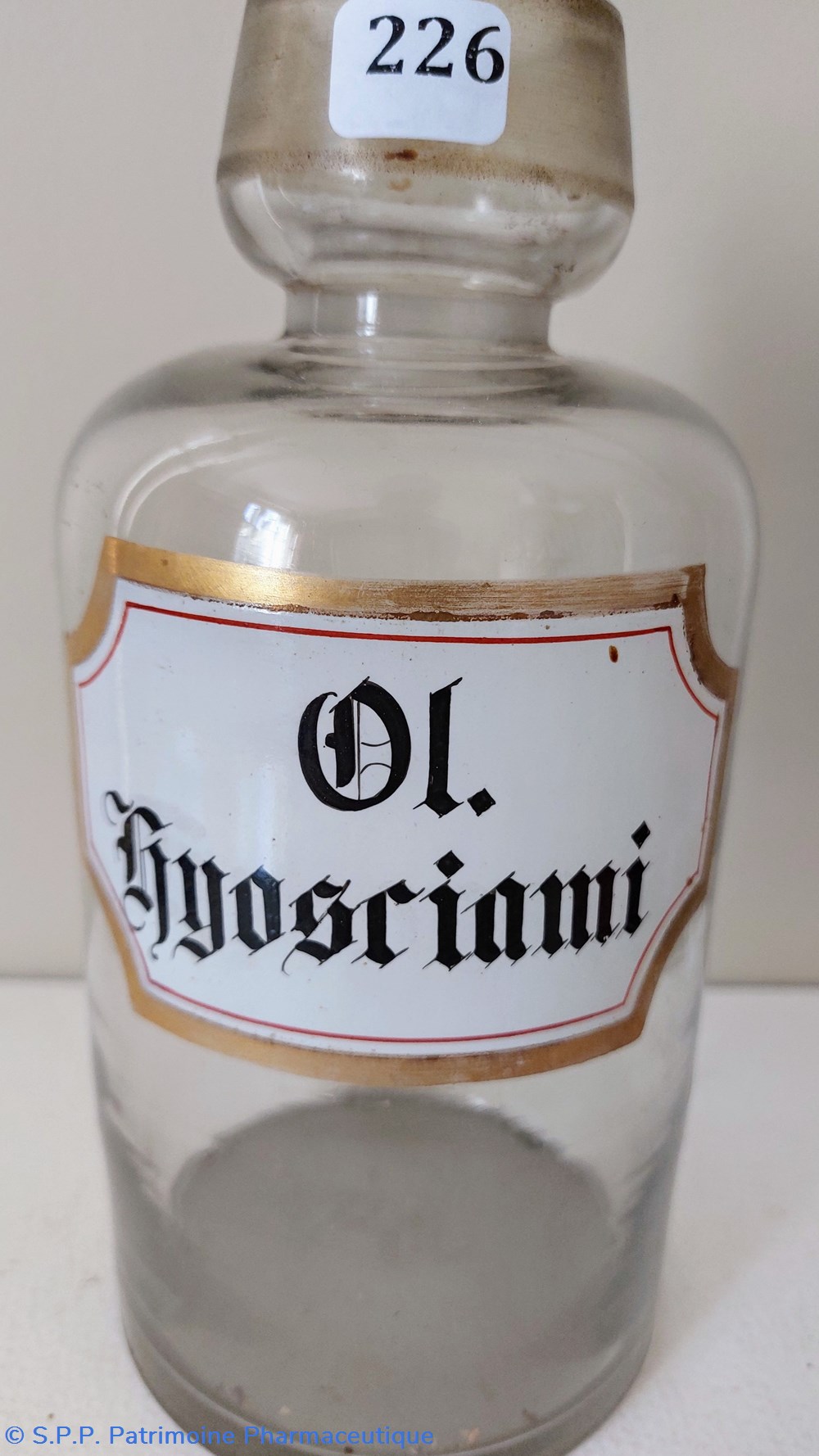 science pharmacie ol hyosciami flacon officine