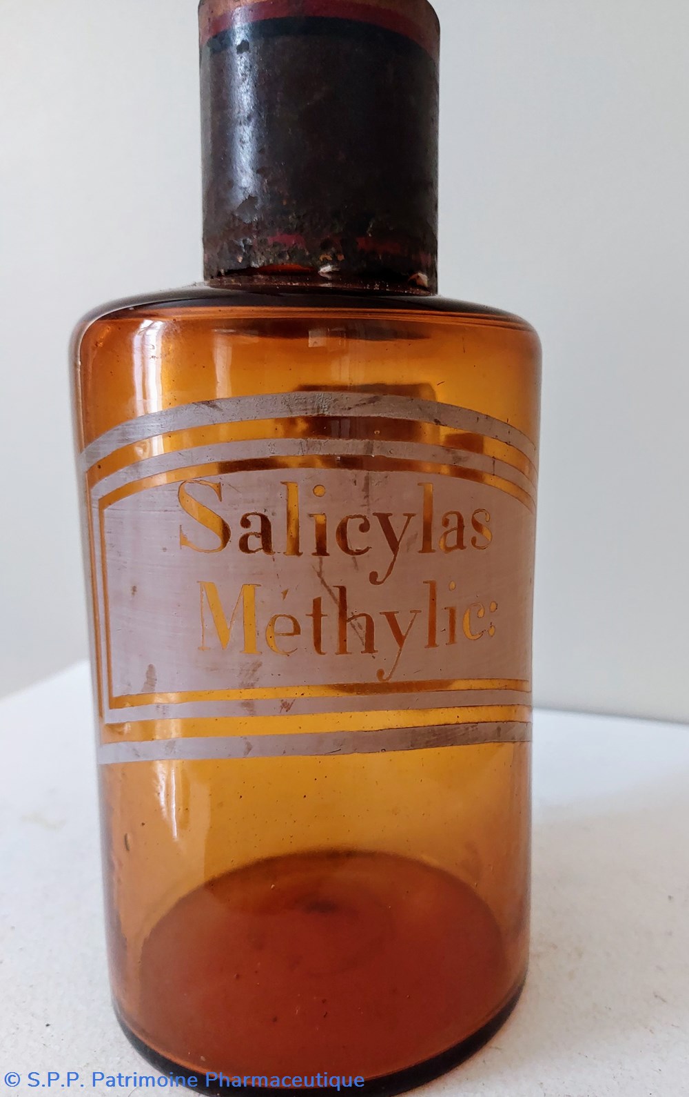 science pharmacie salicylate methylic flacon en verre ambre