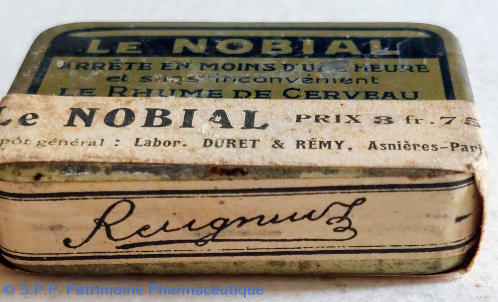 science pharmacie le nobial pilules rhume de cerveau