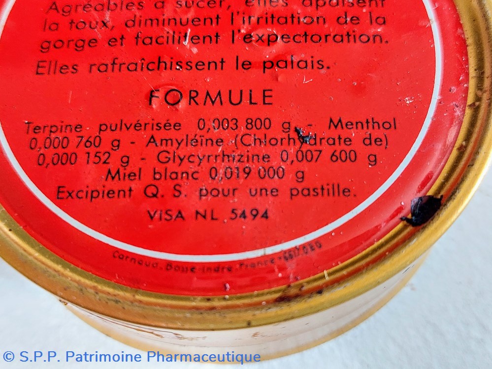 Pastilles PULMOLL ( commercialisées) 2 science pastilles pulmoll commercialisees