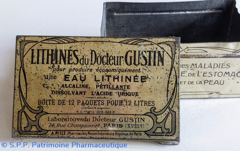 LITHINÉS DU DOCTEUR GUSTIN 4 science lithines du docteur gustin