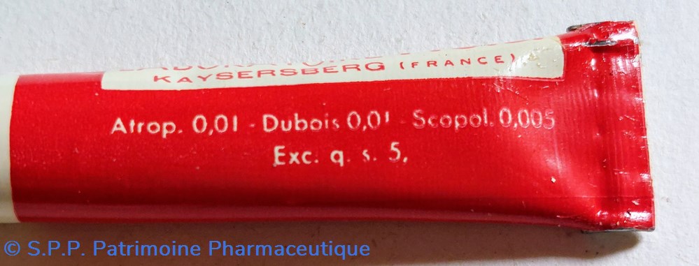 MYDRIATIQUE FORT / Pommade P. O. S. 6 science pharmacie mydriatique fort pommade p o s