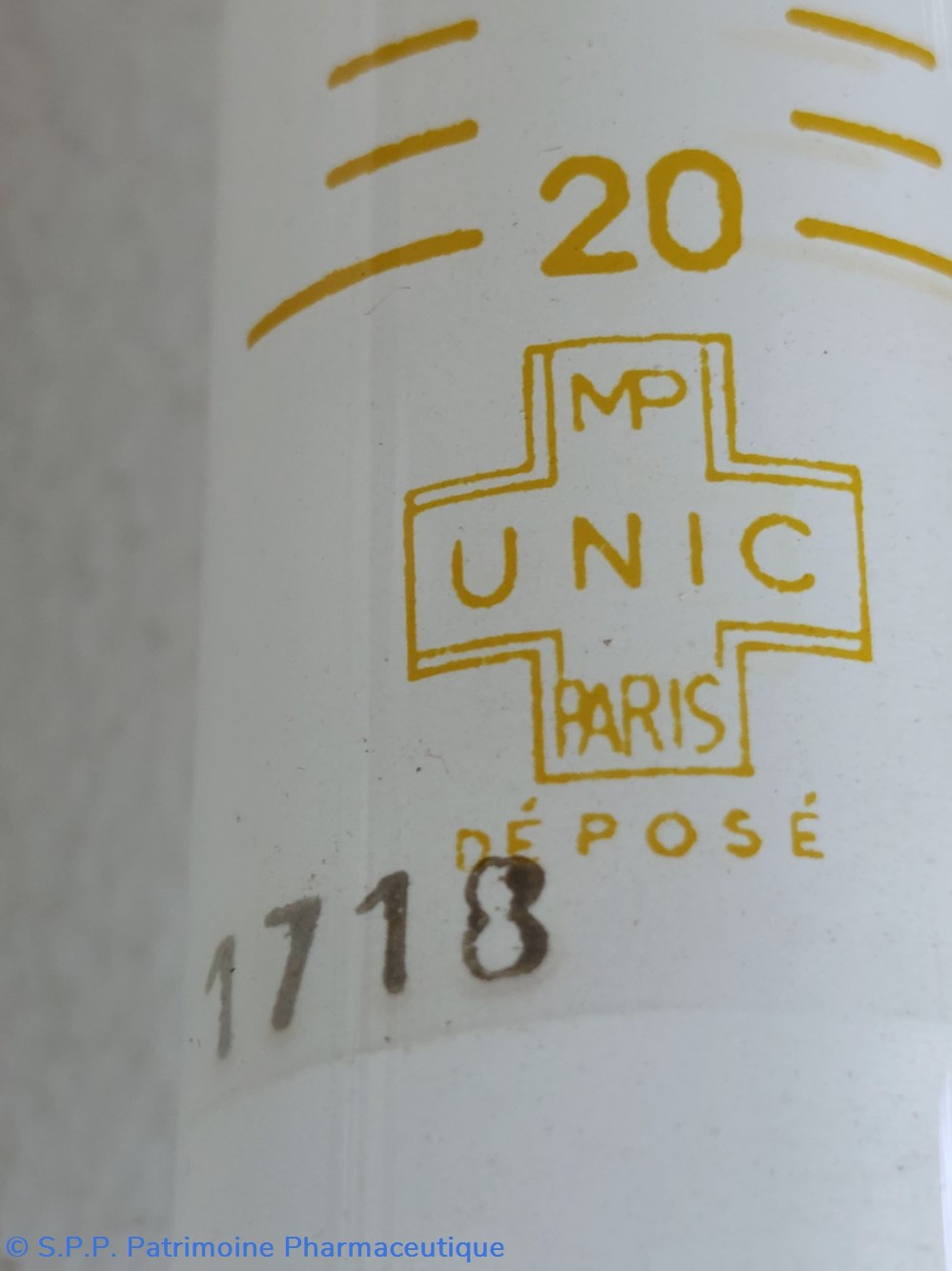 Seringue Hypodermique 20 ml UNIC 5 science pharmacie seringue hypodermique 20 ml unic