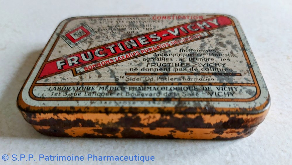 science pharmacie fructines vichy bonbons laxatif