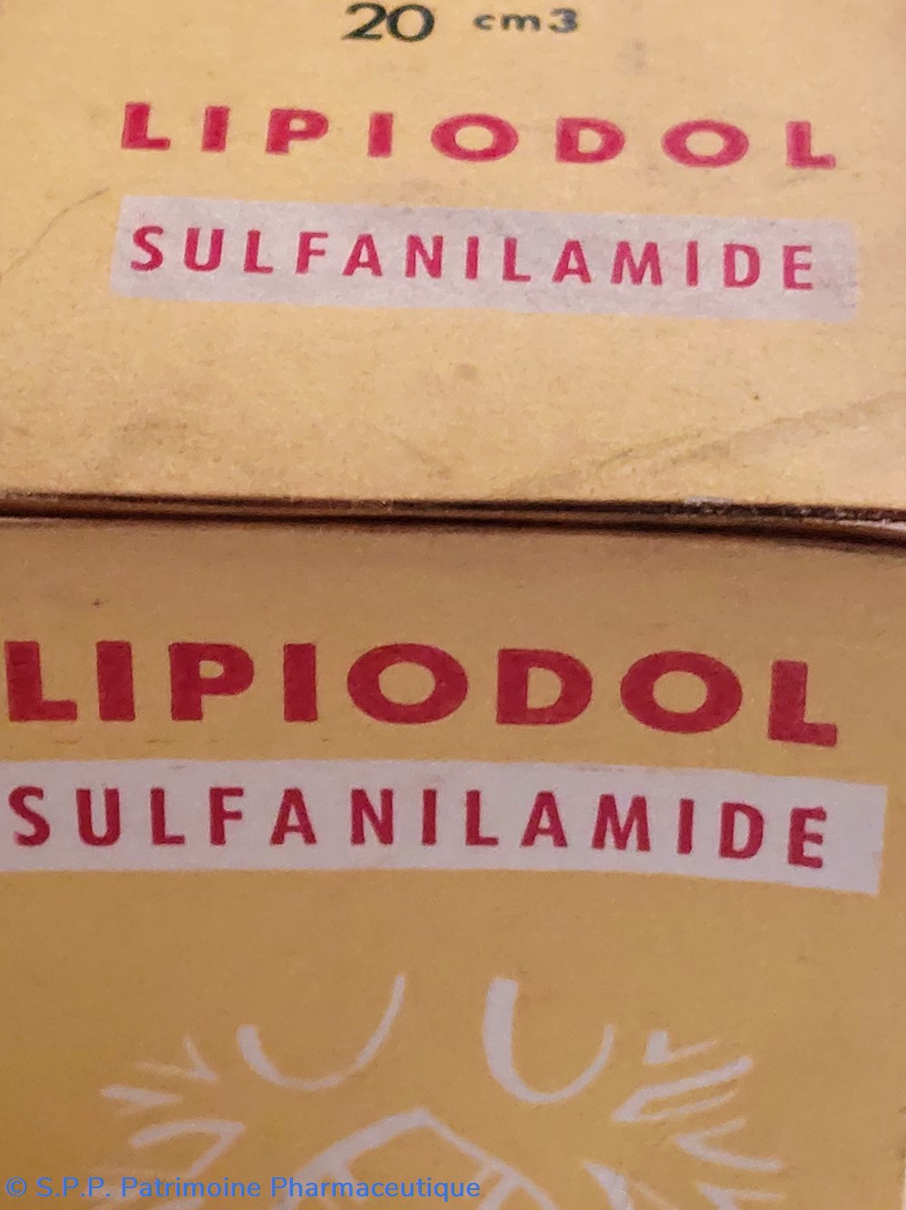 LIPIODOL SULFANILAMIDE 20 Cm3 4 science pharmacie lipiodol sulfanilamide 20 cm3