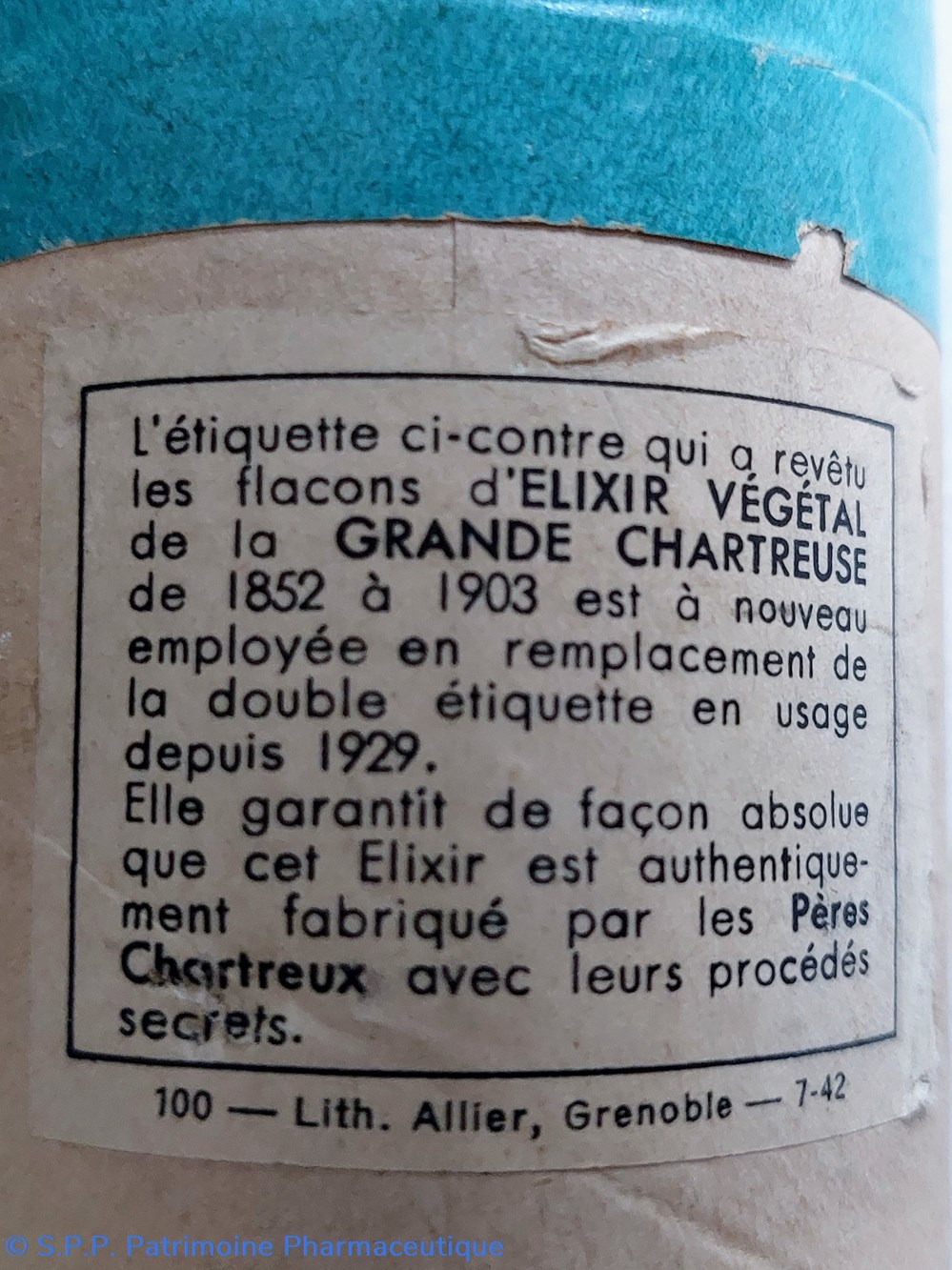 science pharmacie elixir vegetal de la grande chartreuse