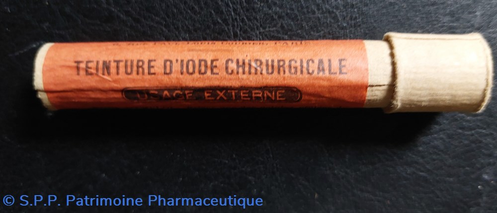 TEINTURE D'IODE CHIRURGICALE (Ampoule) science teinture iode chirurgicale ampoule