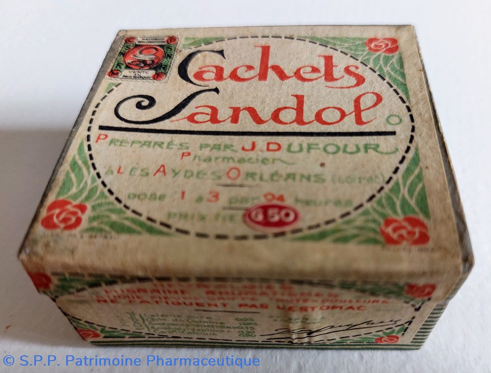 SANDOL (Cachets) science sandol cachets
