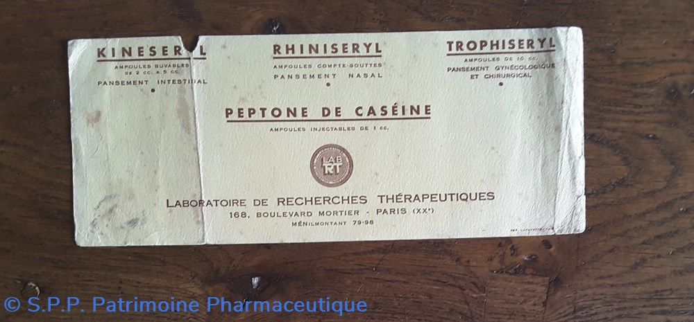 science pharmacie ampoules du laboratoire de recherches therapeutiques paris xx