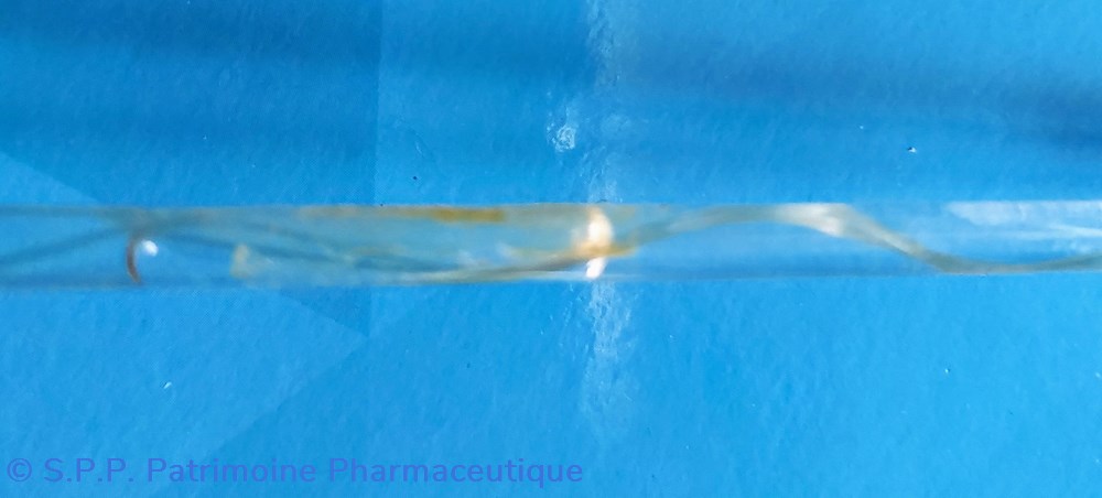 Tube de verre 20.5 cm = étui de crin de Florence 2 science pharmacie tube de verre 20 5 cm etui de crin de florence
