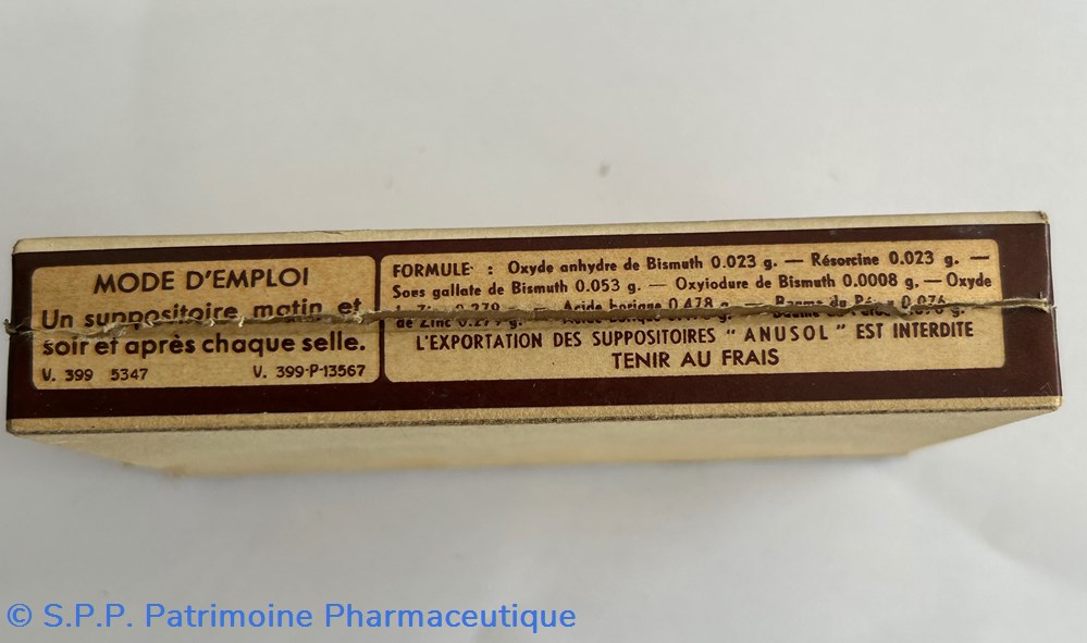 science pharmacie anusol suppositoires