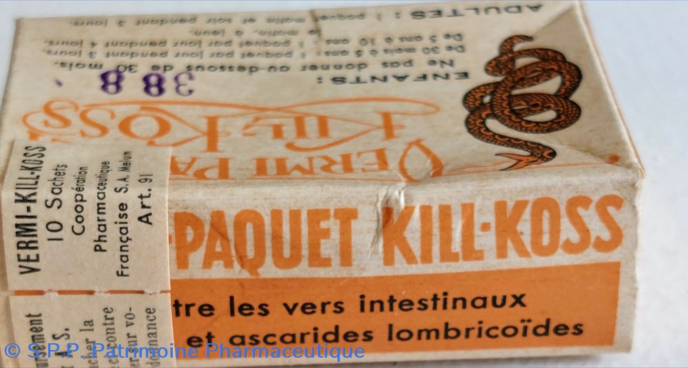 VERMI - PAQUET KILL- KOSS (poudre) 3 science vermi paquet kill koss poudre
