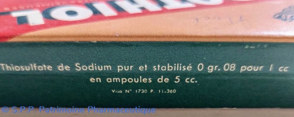 science pharmacie sodothiol ampoules de 5 cc g tetard