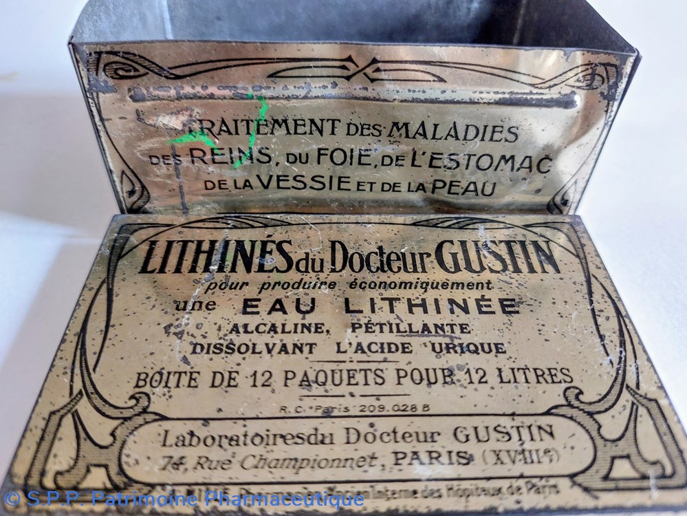 LITHINÉS DU DOCTEUR GUSTIN 6 science lithines du docteur gustin