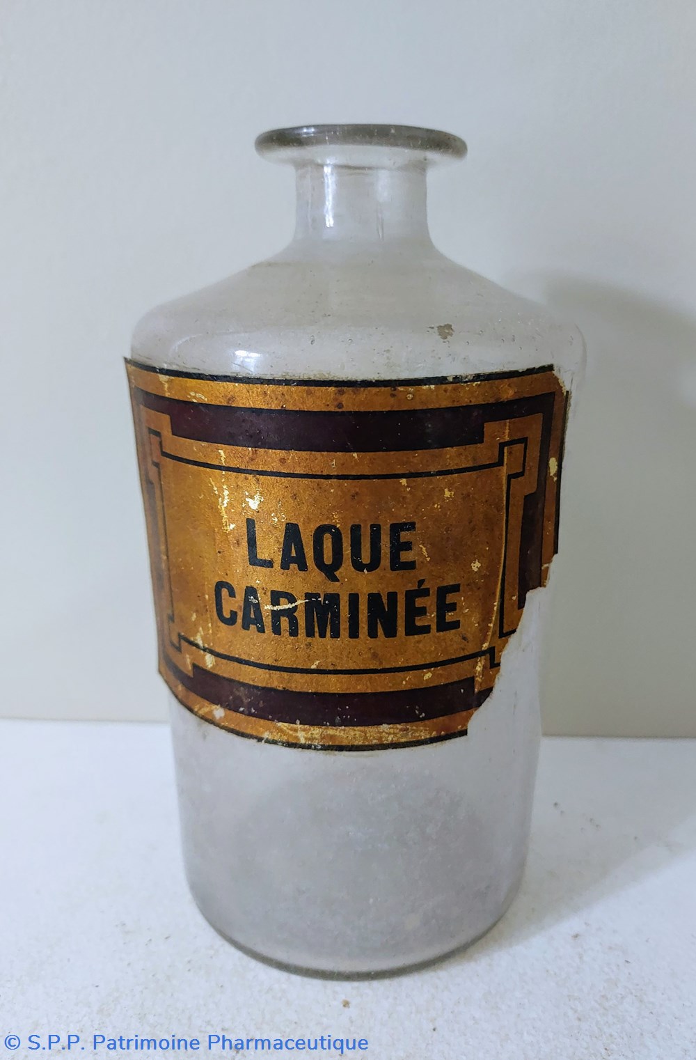 science pharmacie laque carminee flacon 19 cm