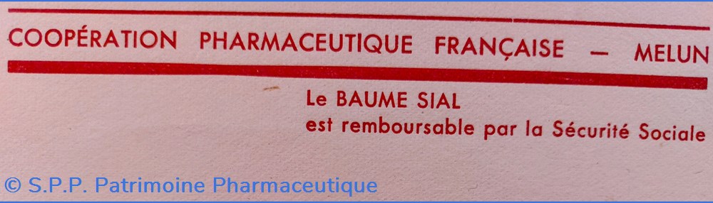 science pharmacie baume sial coop pharmaceutique francaise