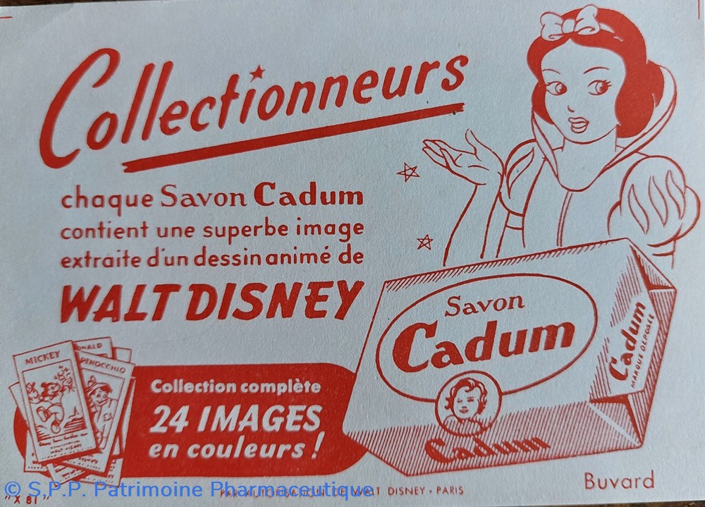science pharmacie cadum collection walt disney blanche neige