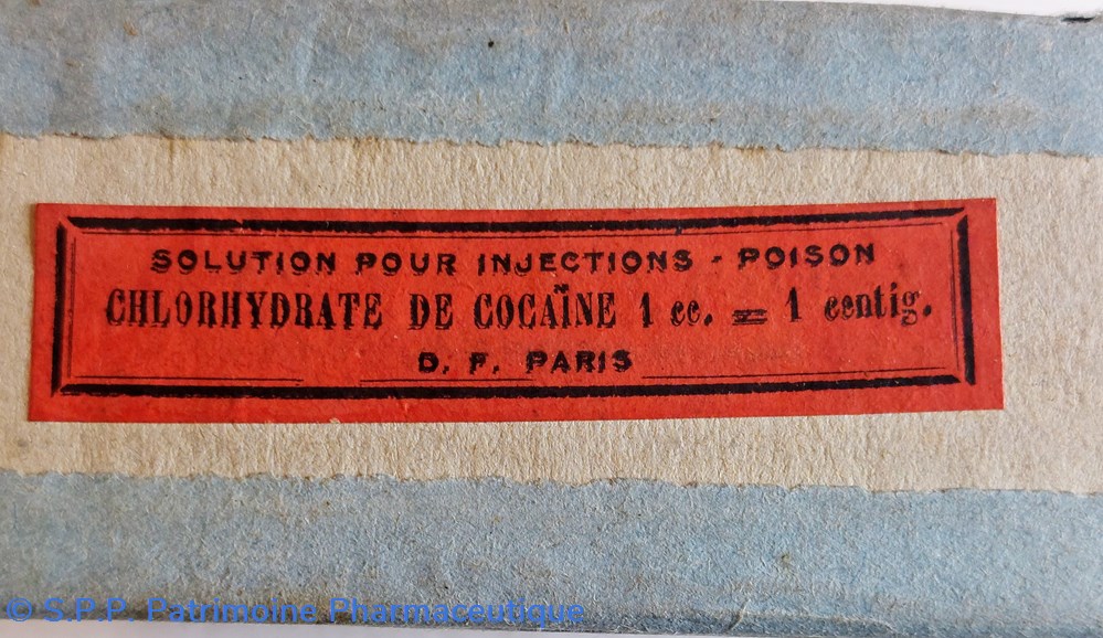 25 Ampoules COCAINE DARRASSE 3 science pharmacie 25 ampoules cocaine darrasse
