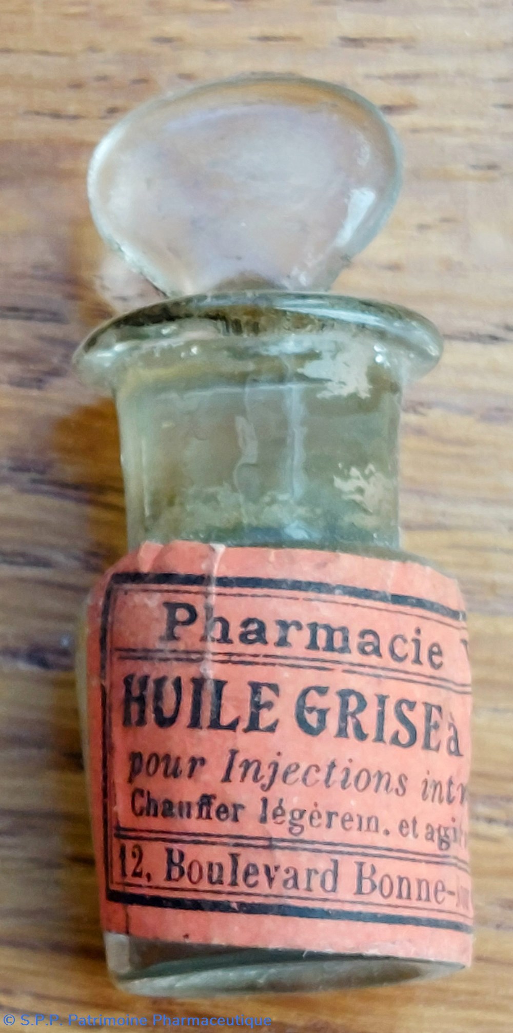 HUILE GRISE VIGIER Pour injections 8 science pharmacie huile grise vigier pour injections