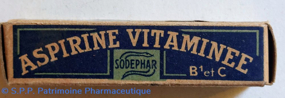ASPIRINE VITAMINEE B1 et C - Sodephar science pharmacie aspirine vitaminee b1 et c sodephar