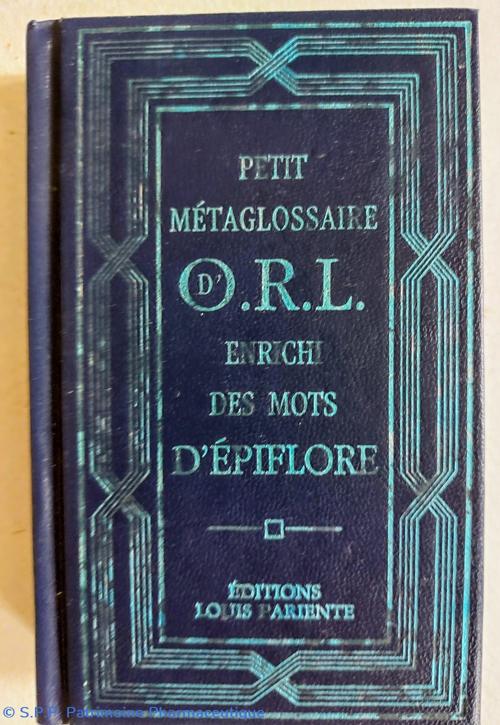 science pharmacie petit metaglossaire orl et mots epiflore
