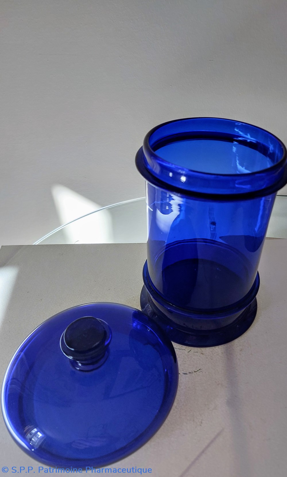 Bleu / Pot de Pharmacie en verre bleu cobalt 25 cm 2 science bleu pot de pharmacie en verre bleu cobalt 25 cm