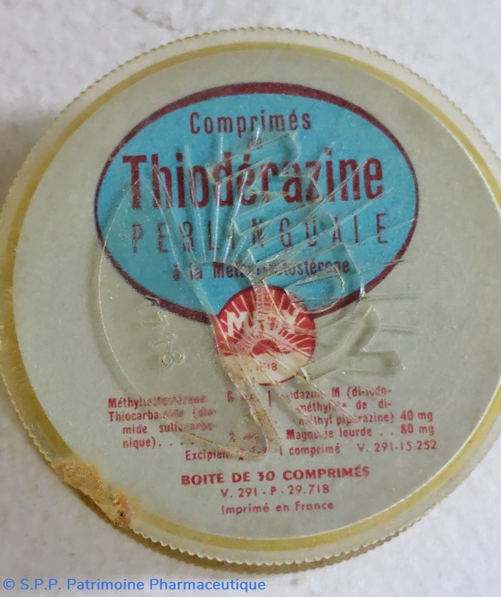 THIODÉRAZINE Perlinguale / Comprimés MIDY science pharmacie thioderazine perlinguale comprimes midy