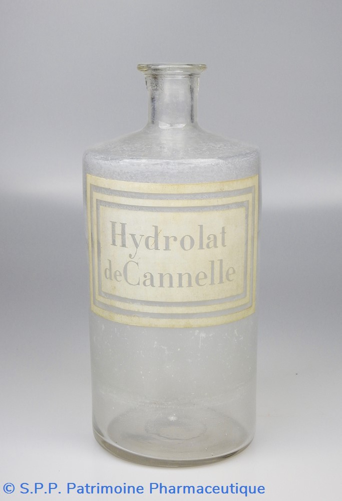 science flacon en verre grand modele etiquette blanche sans couvercle pharmacie ravasse