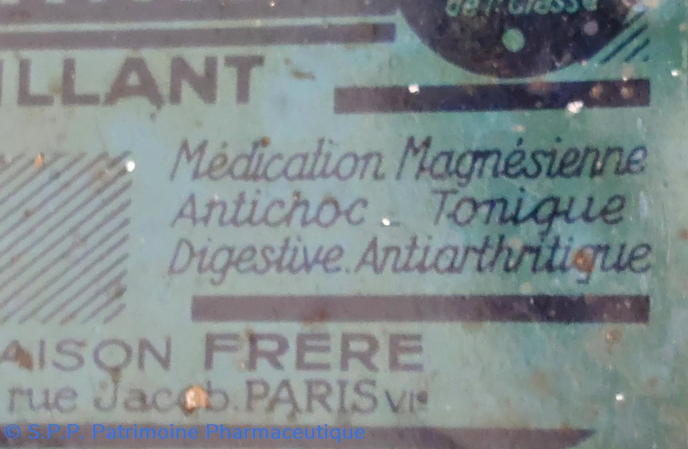 Sels Magnésiens LITHINÉS VAILLANT 7 science pharmacie sels magnesiens lithines vaillant